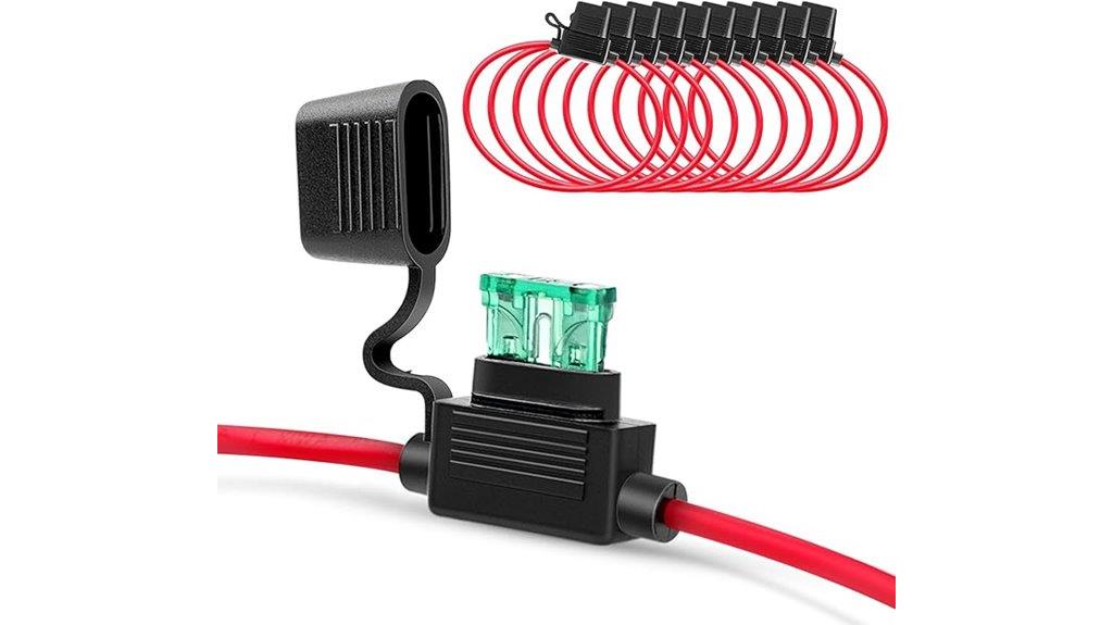 10 pack automotive fuse holders