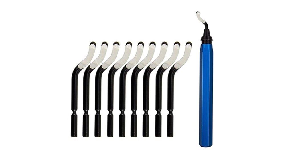 10 piece hss blade set