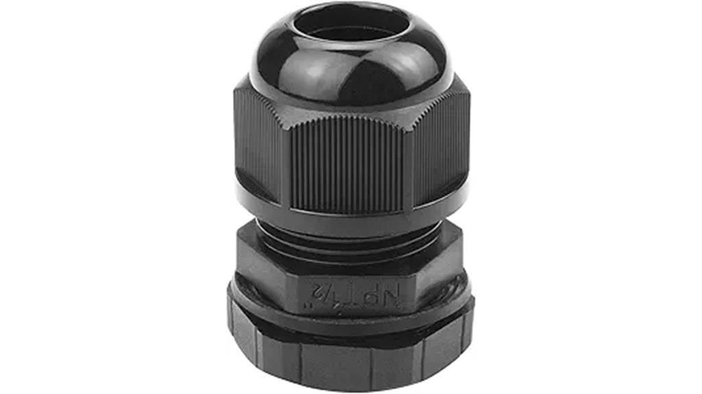 10 pieces nylon glands