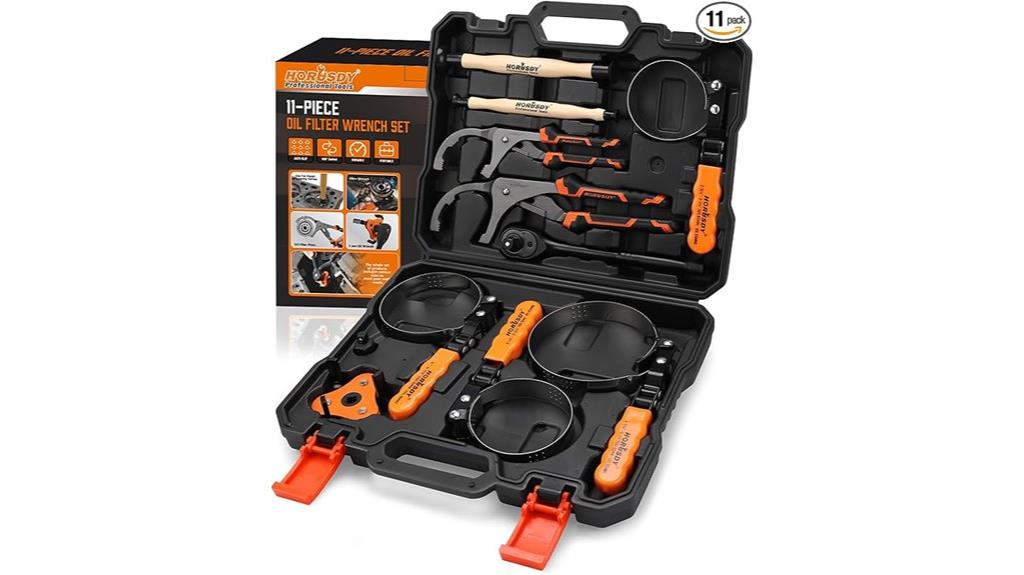 11 piece oil filter wrench