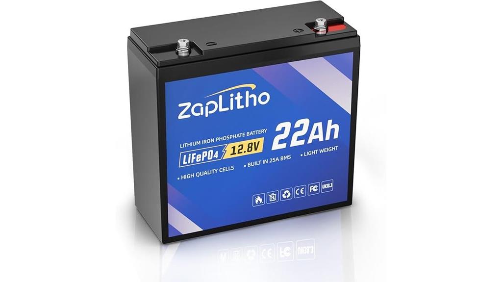 12 volt 22ah lithium battery