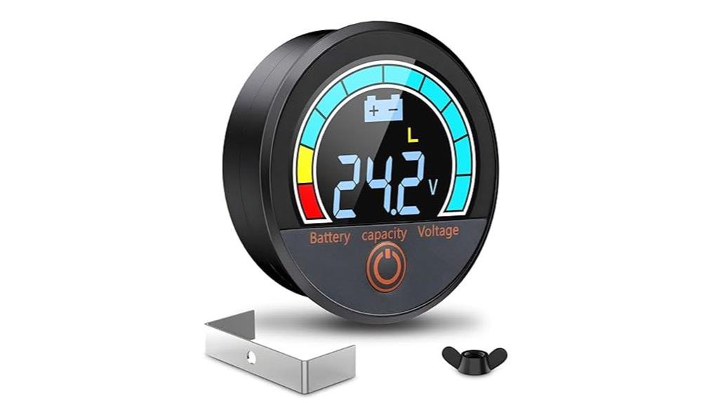 12v 84v battery voltage meter