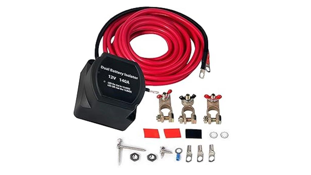 12v vehicle battery splitter
