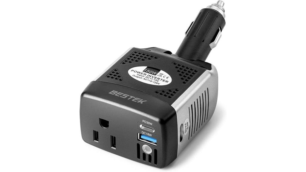 150w 12v to 110v