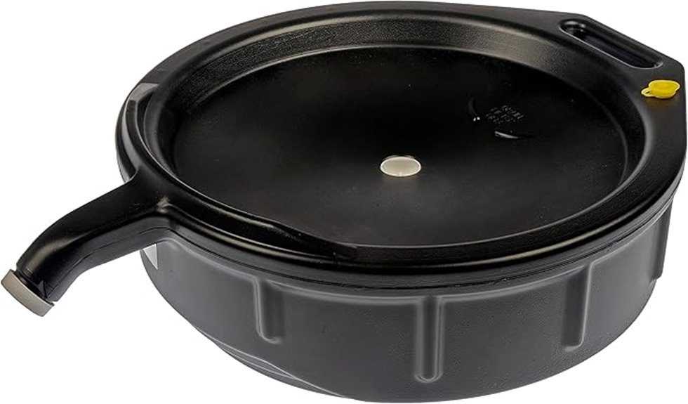 15 quart plastic drain pan