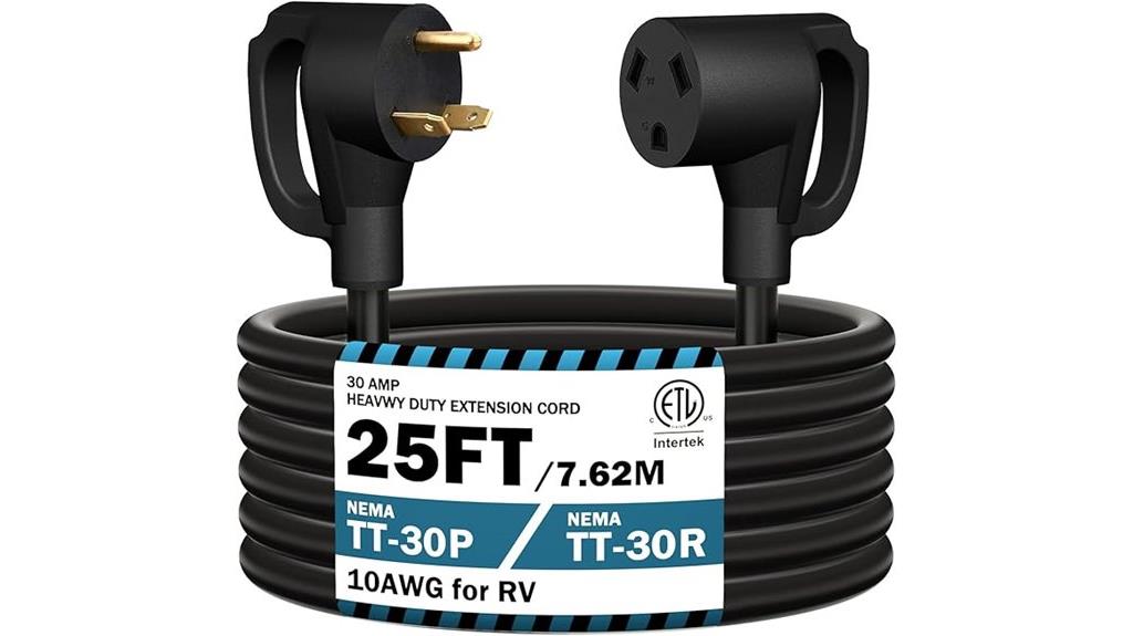 25 foot rv power extension