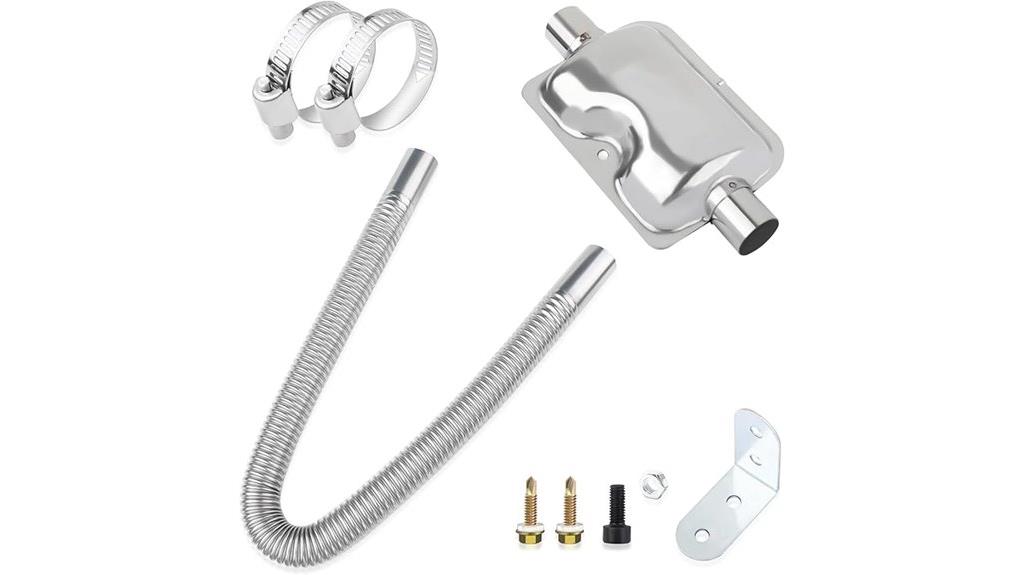 25mm diesel heater exhaust