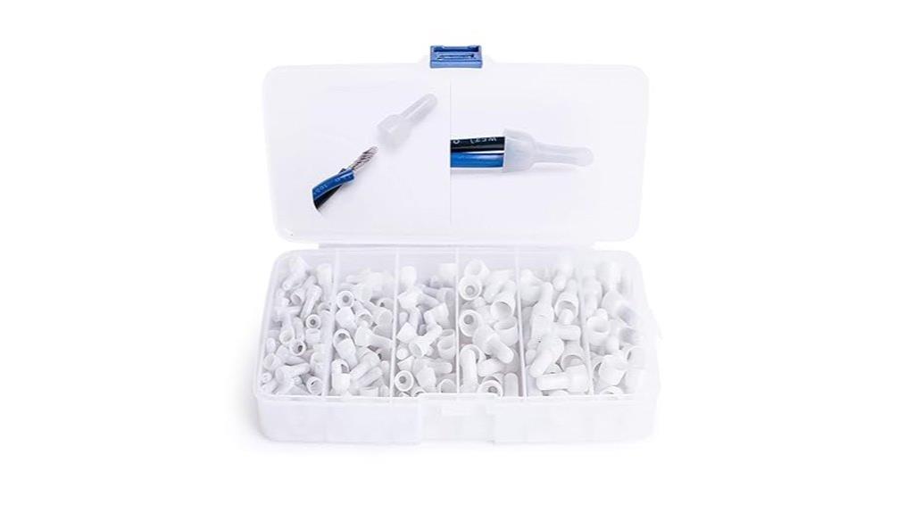 280 piece wire crimp connectors