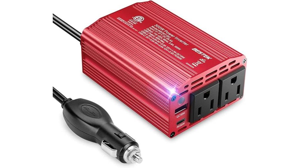 300w car inverter usb