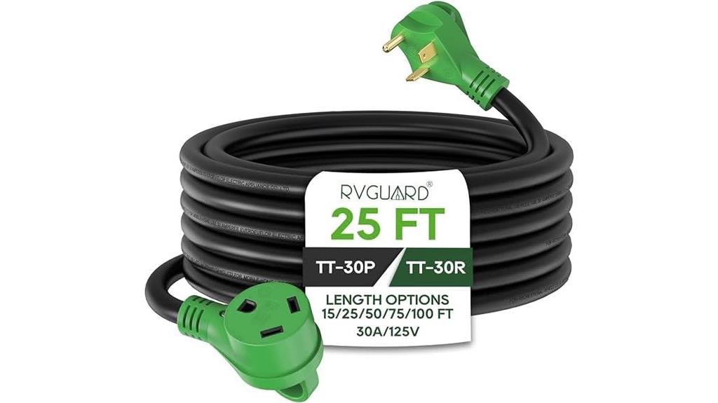 30 amp 25 foot extension cord