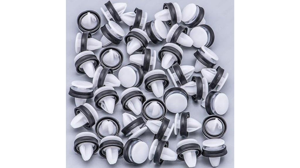 40 pack wheel molding clips