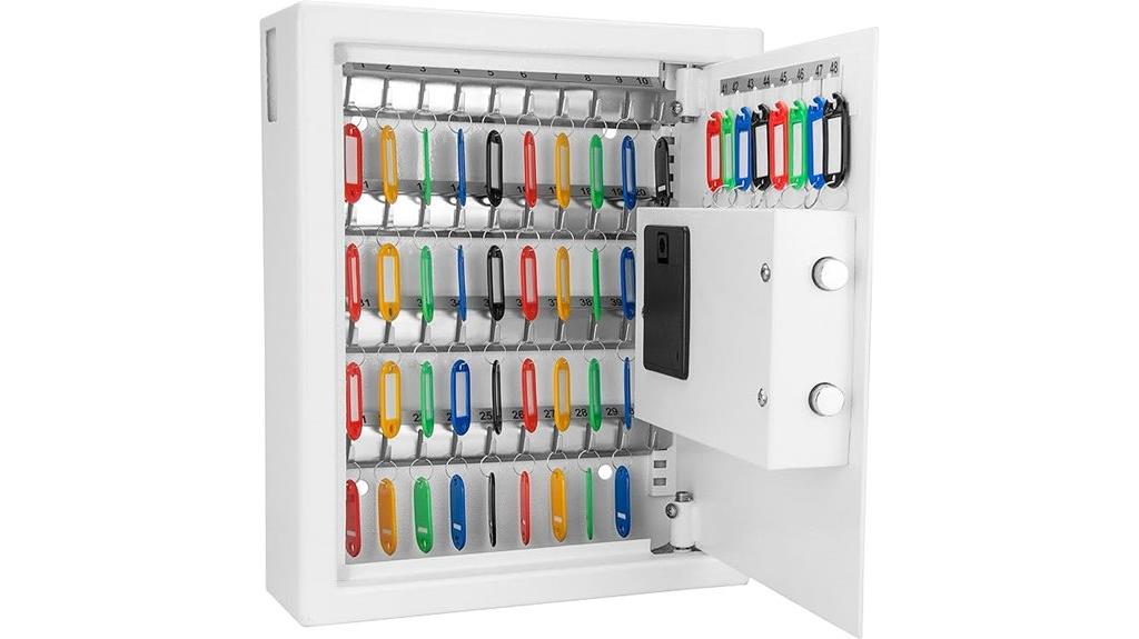 48 key wall mount safe