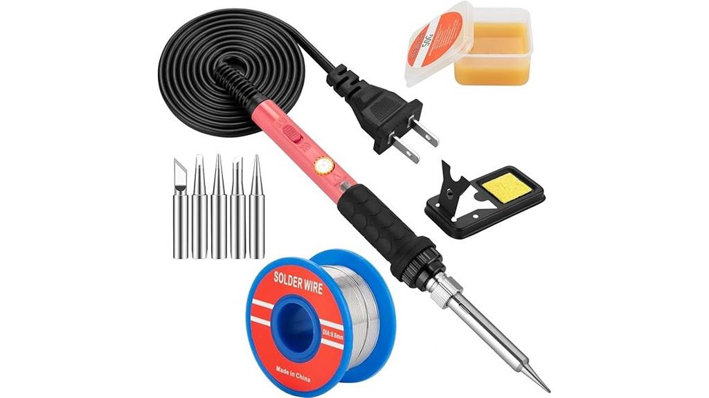 60w soldering kit with tips