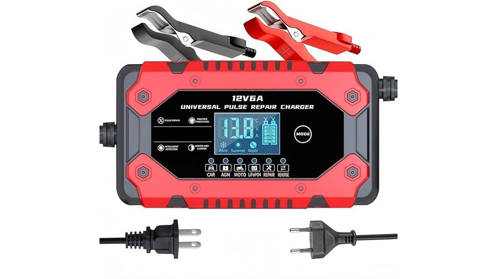 6 amp 12v smart charger