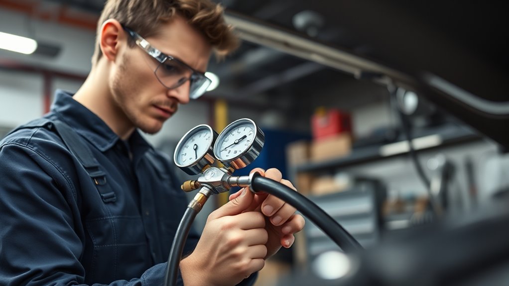 ac system leak detection