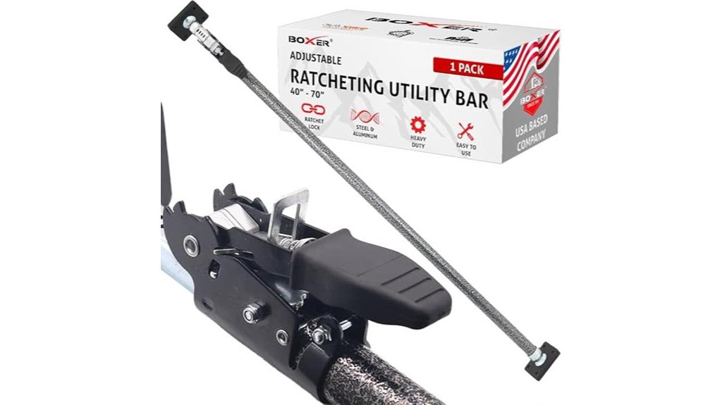 adjustable cargo bar for trucks