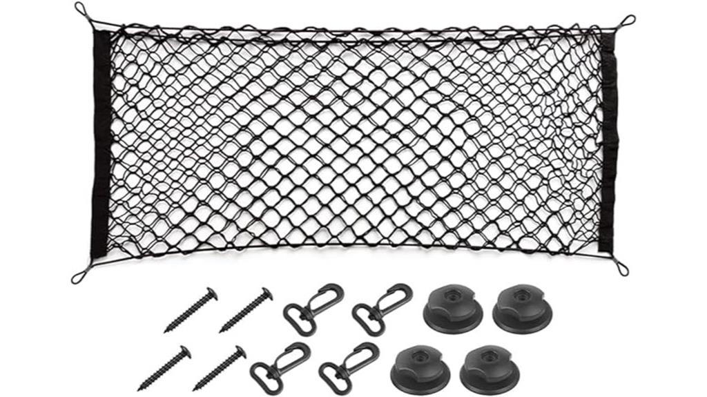 adjustable elastic cargo organizer