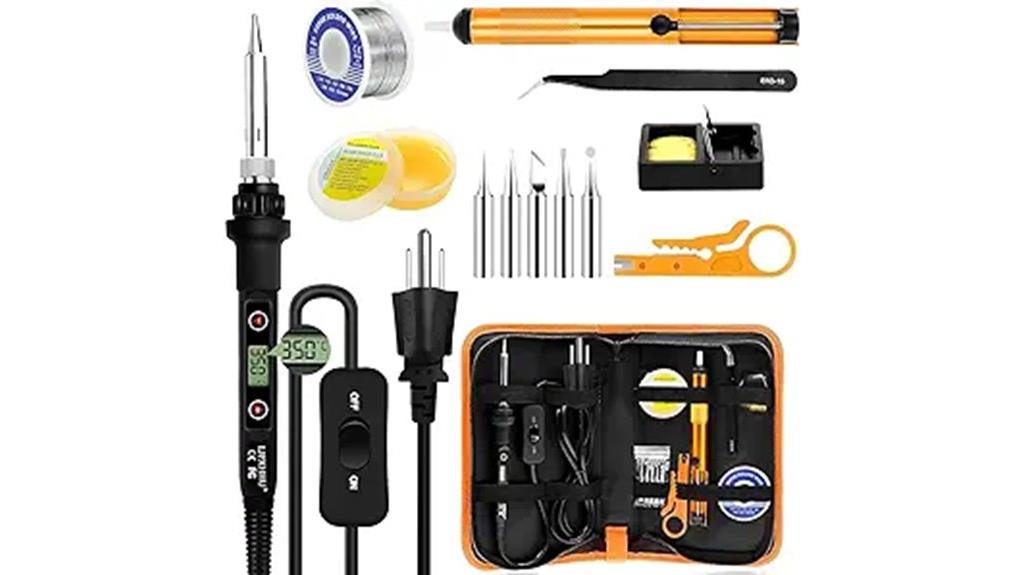 adjustable lcd soldering kit