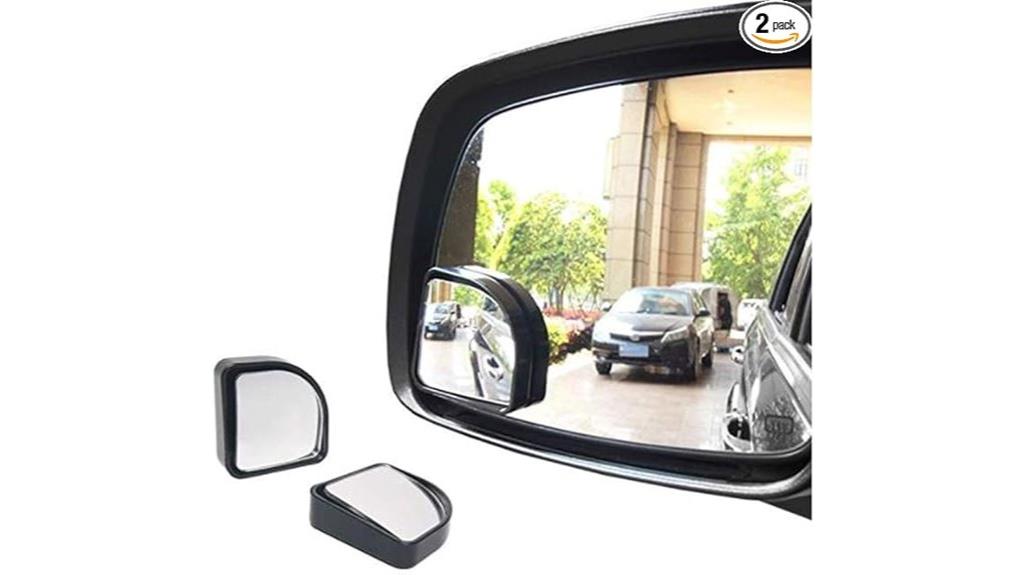 adjustable wide angle mirror