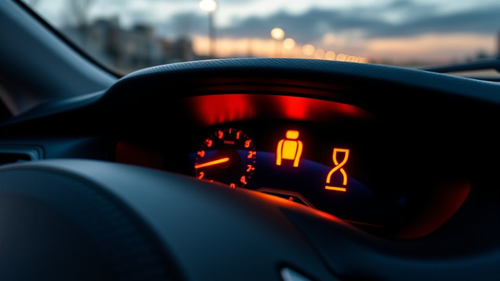 airbag seatbelt warning signs