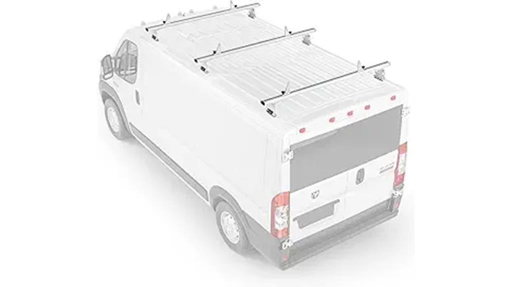 aluminum van roof rack