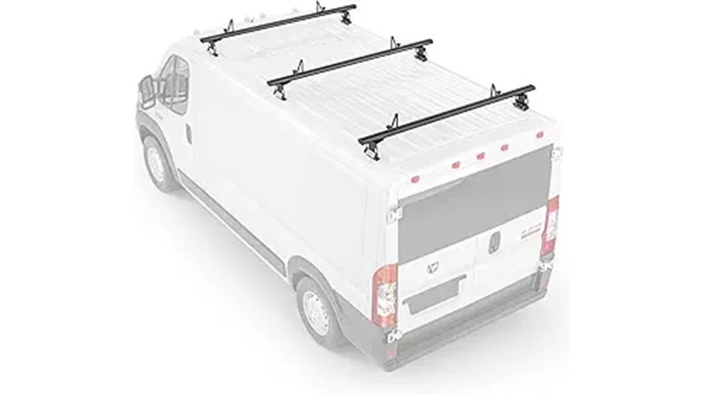 aluminum van roof rack
