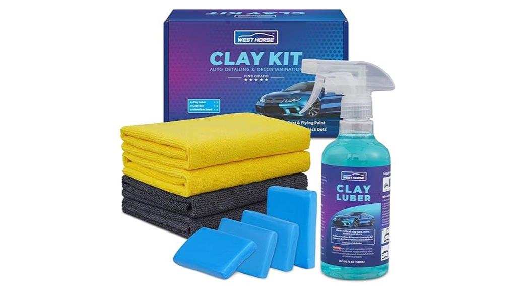 auto detailing clay luber kit