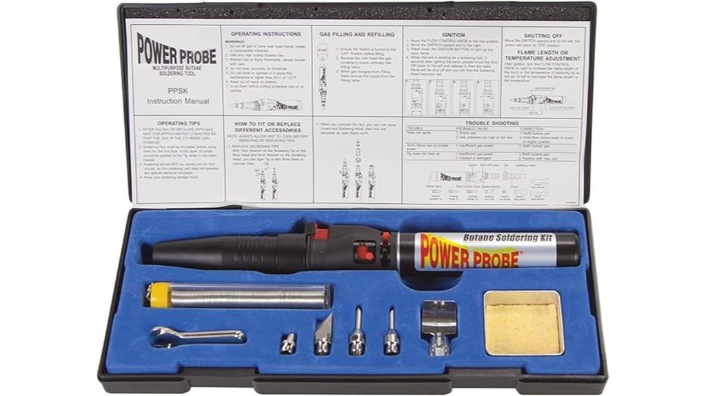 automotive soldering and testing kit