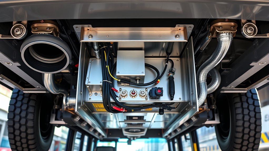 auxiliary heaters ensure comfort