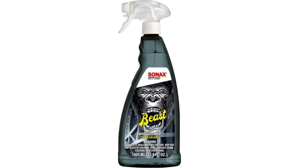 beast wheel cleaner bottle