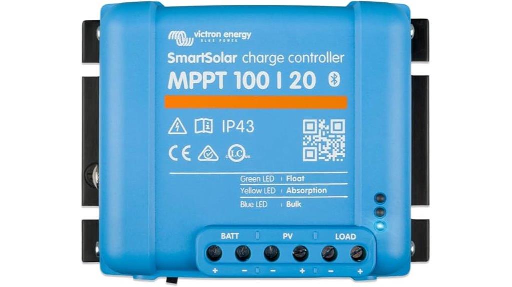 bluetooth enabled solar charge controller