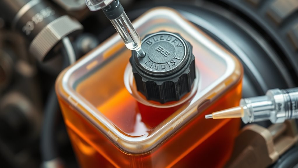 brake fluid bleeding steps