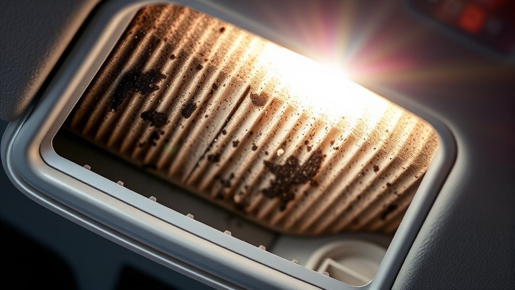 cabin filter airflow odors