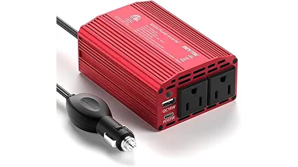 car inverter with usb c