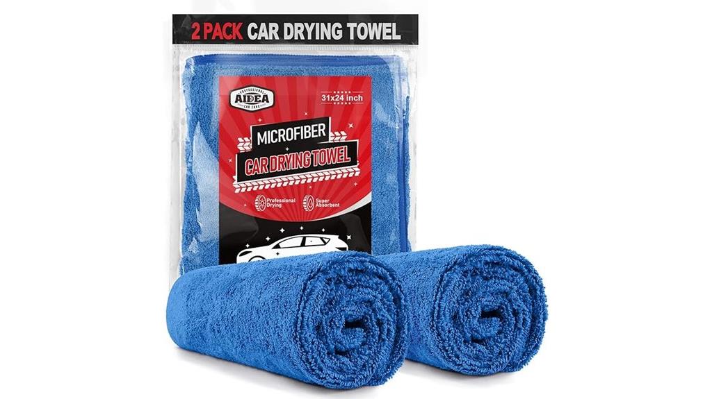 car microfiber towel set
