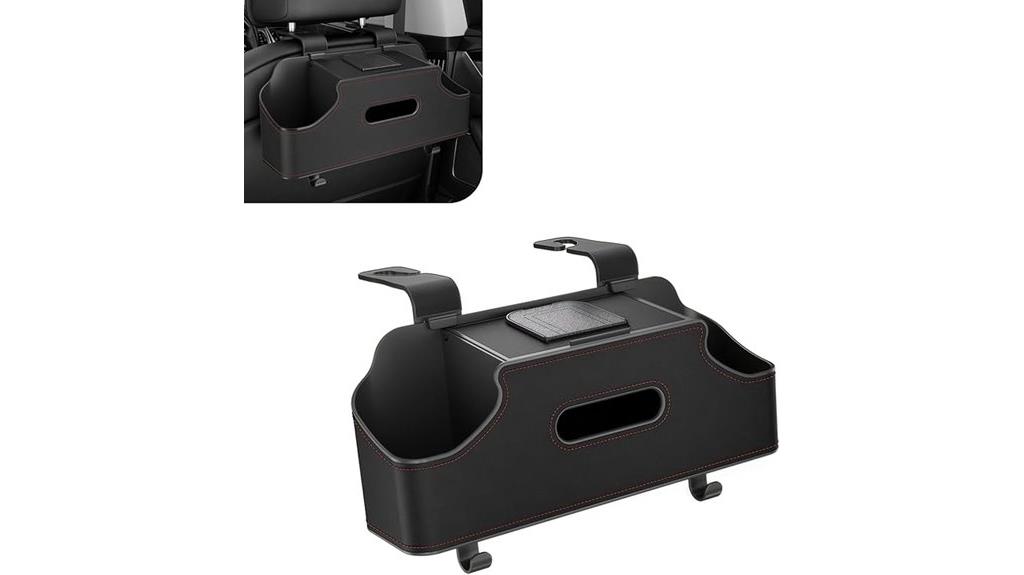 car seat organizer with holders