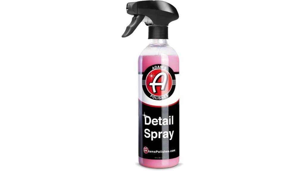 car spray for detailed cleaning