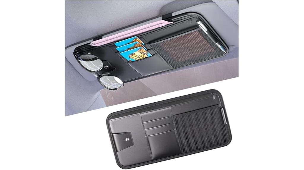 car visor organizer pouch