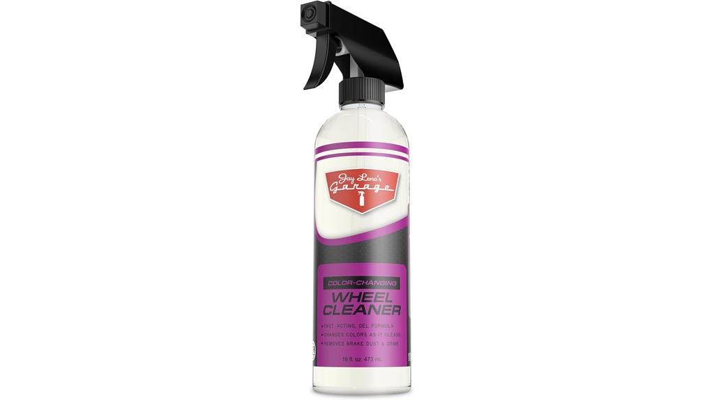 car wheel cleaning spray
