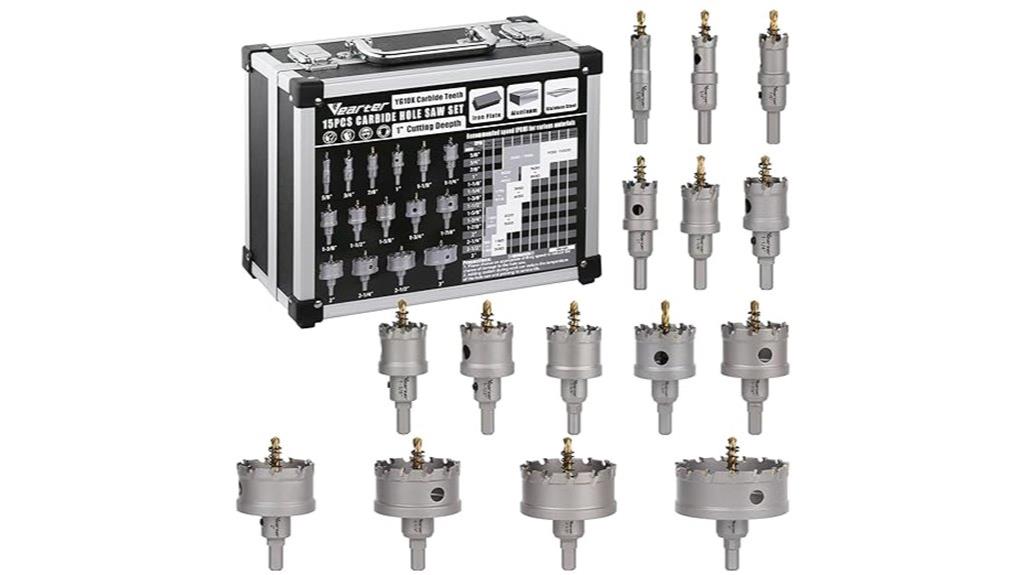 carbide hole saw kit