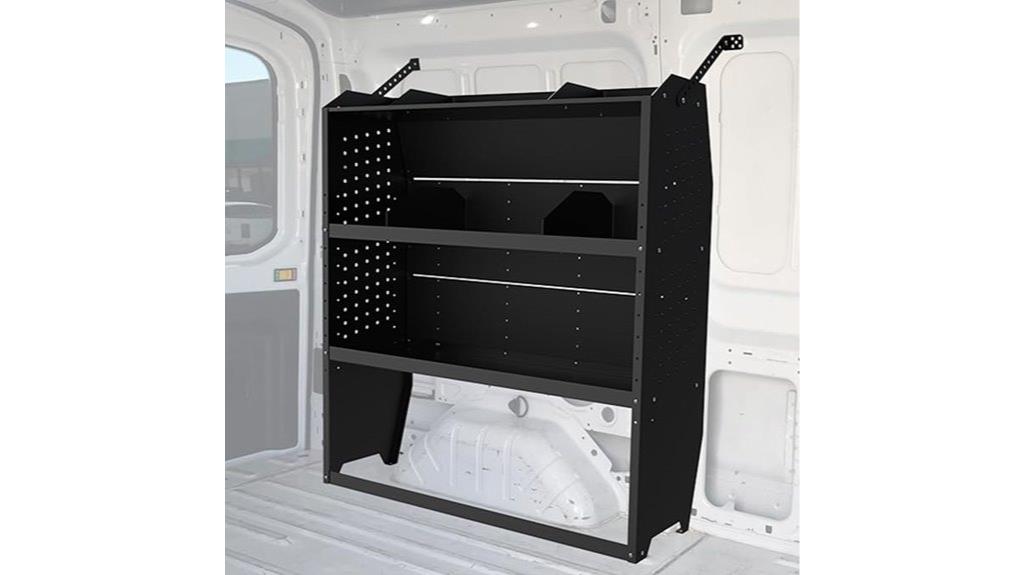 cargo van shelving system