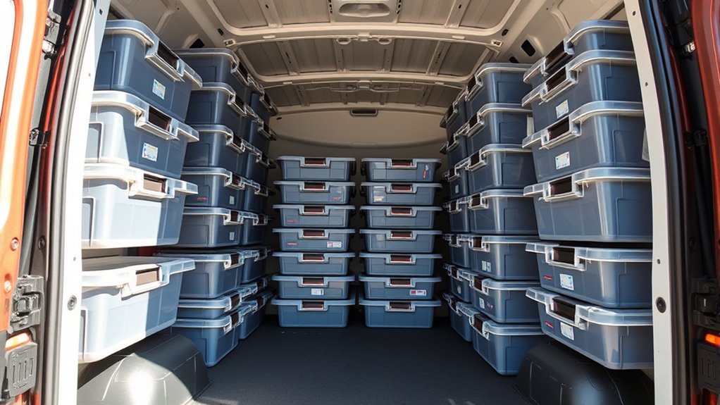 cargo van storage solutions