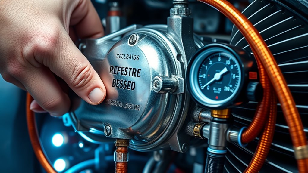 check ac compressor and refrigerant