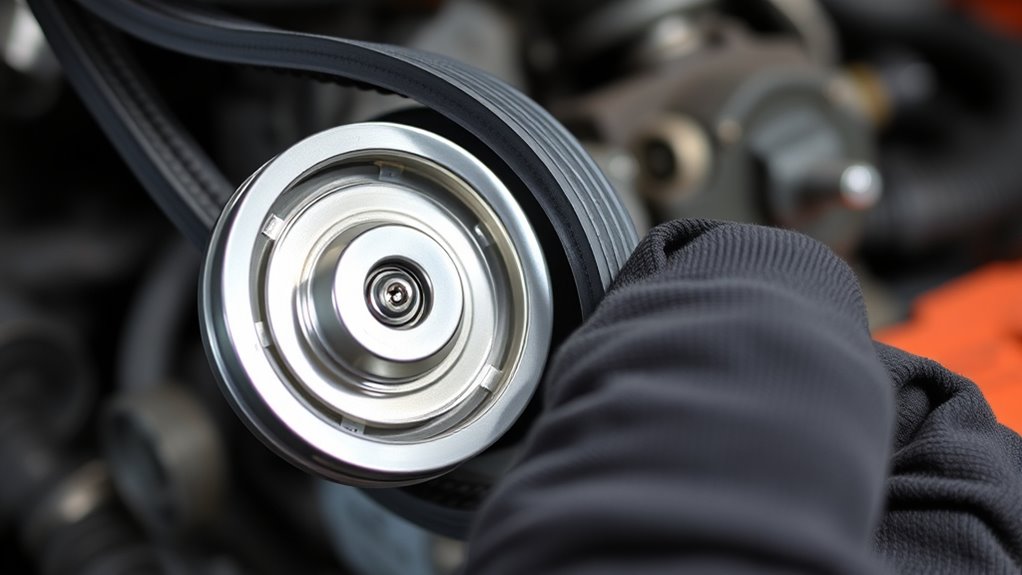 check belt tension and components