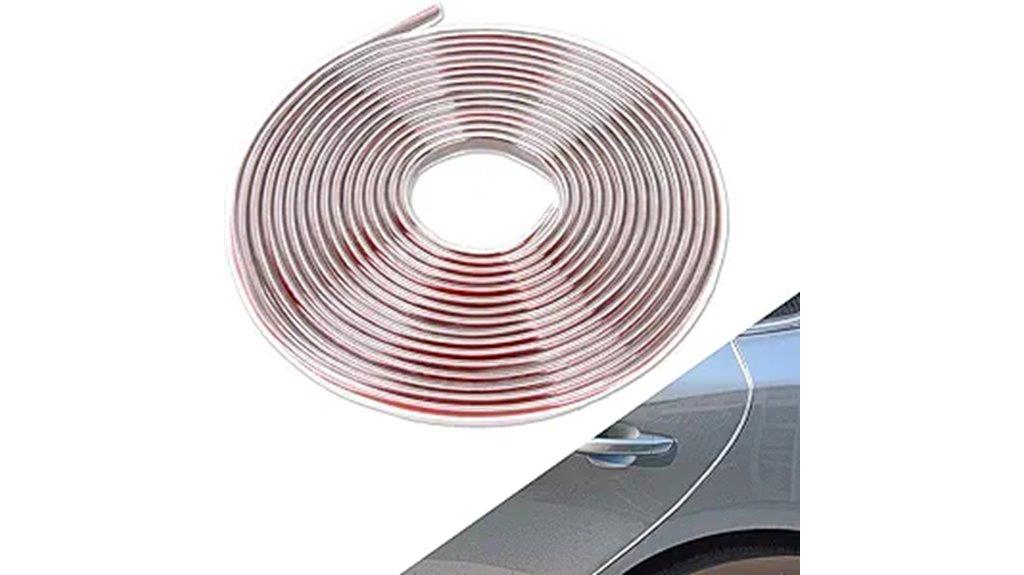 clear 16 4ft car edge guards