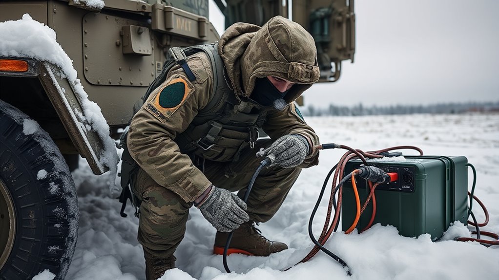 cold weather battery management
