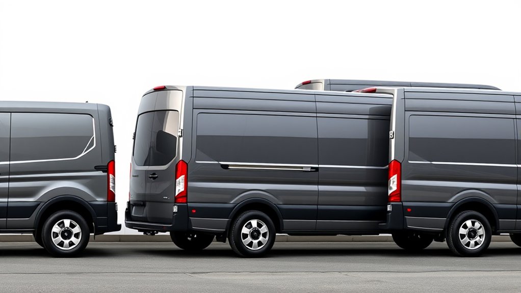compact maneuverable urban vans