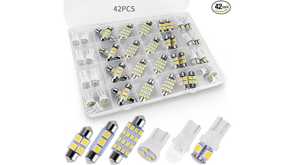 complete 42 piece interior lighting