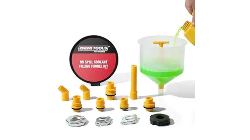 coolant funnel kit