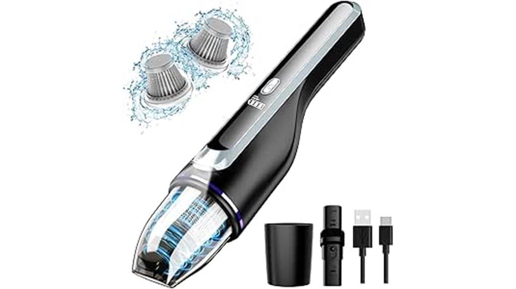 cordless vacuum with led